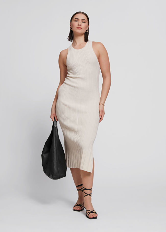 Fitted Midi Tank Dress | & Other Stories US