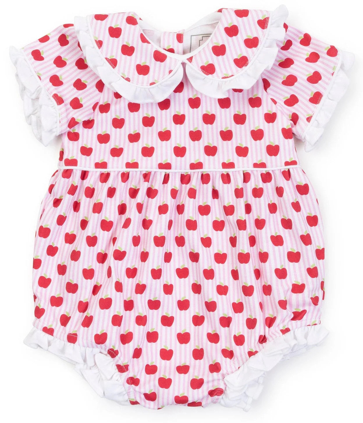 Council Girls' Bubble - Schoolhouse Apples Pink | Persnickety