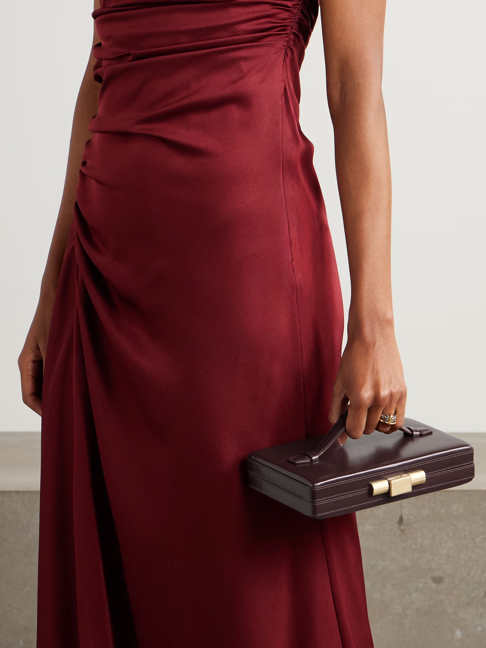 Leather clutch | NET-A-PORTER (US)