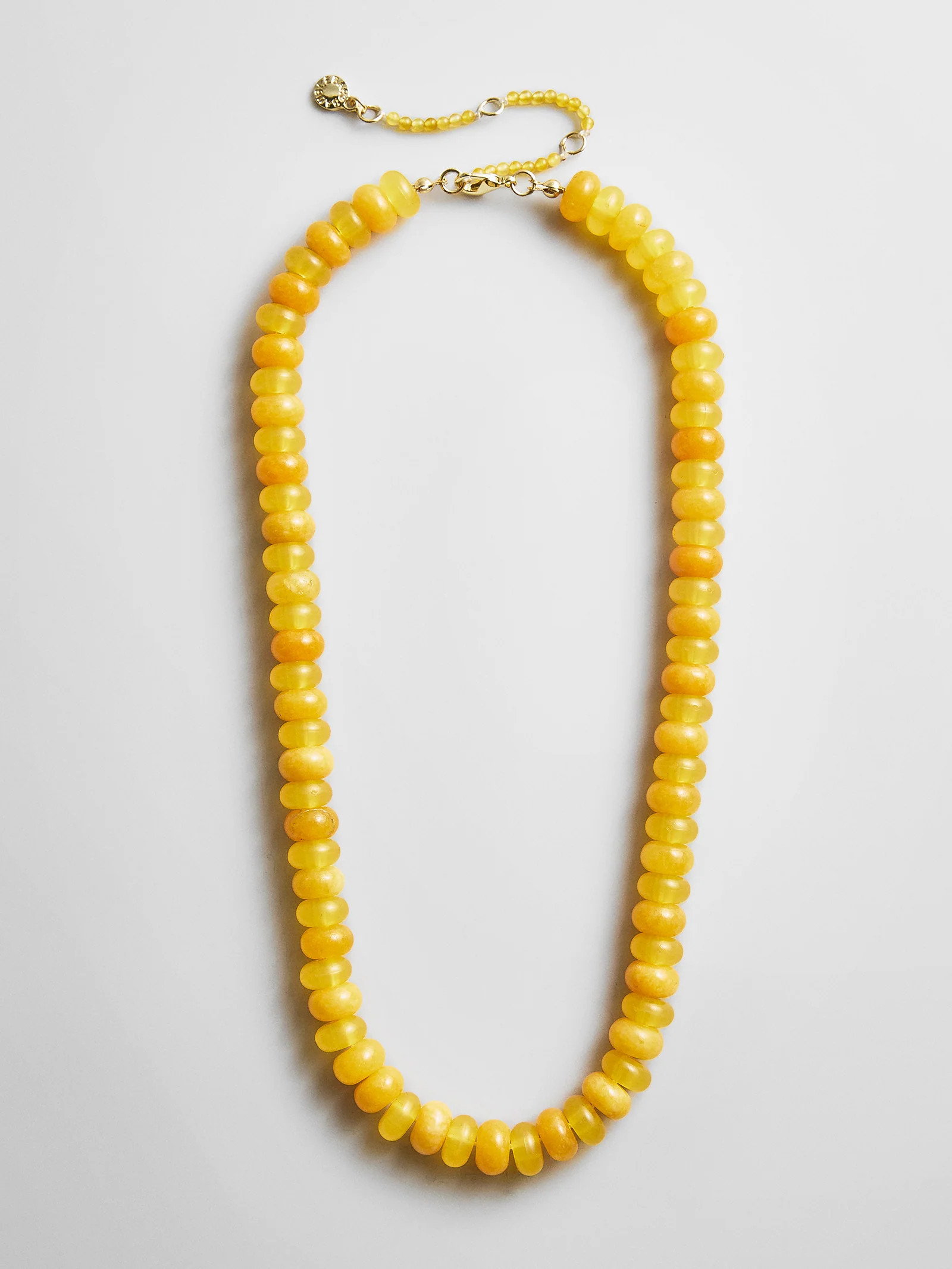 Joyce Semi-Precious Beaded Necklace - Citrine | BaubleBar