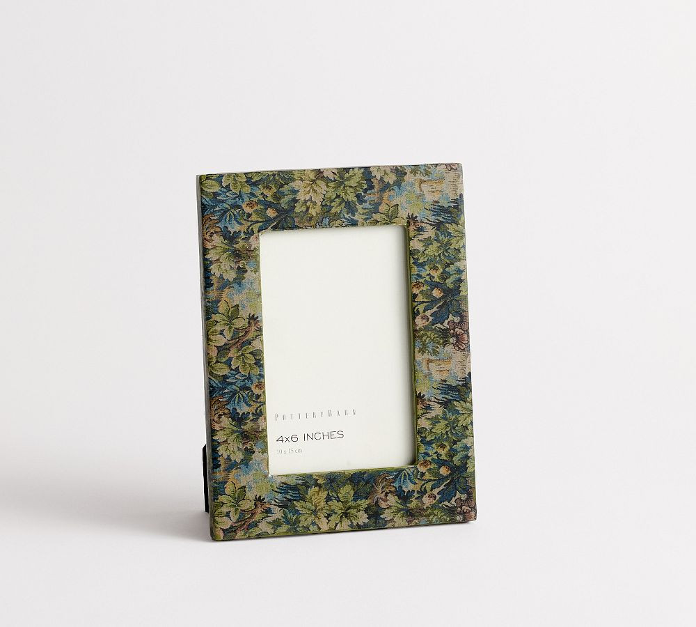 Printed Floral Enamel Frames | Pottery Barn (US)