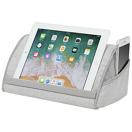 LapGear Designer Tablet Pillow Gray - Office Depot | Office Depot and OfficeMax 