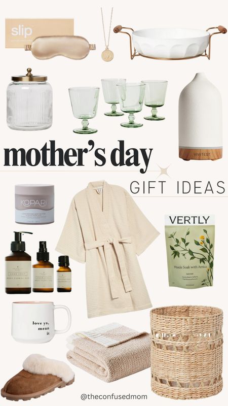 Mother’s Day gift ideas, for the Cook, for self care, beauty lover, bath salts, robe, glasses, kitchen, serve ware, essential oil diffuser, primally pure house, throw blanket, storage basket, coffee mug, Ugg slippers, body moisture, affordable gifts 

#LTKfindsunder100 #LTKhome #LTKGiftGuide