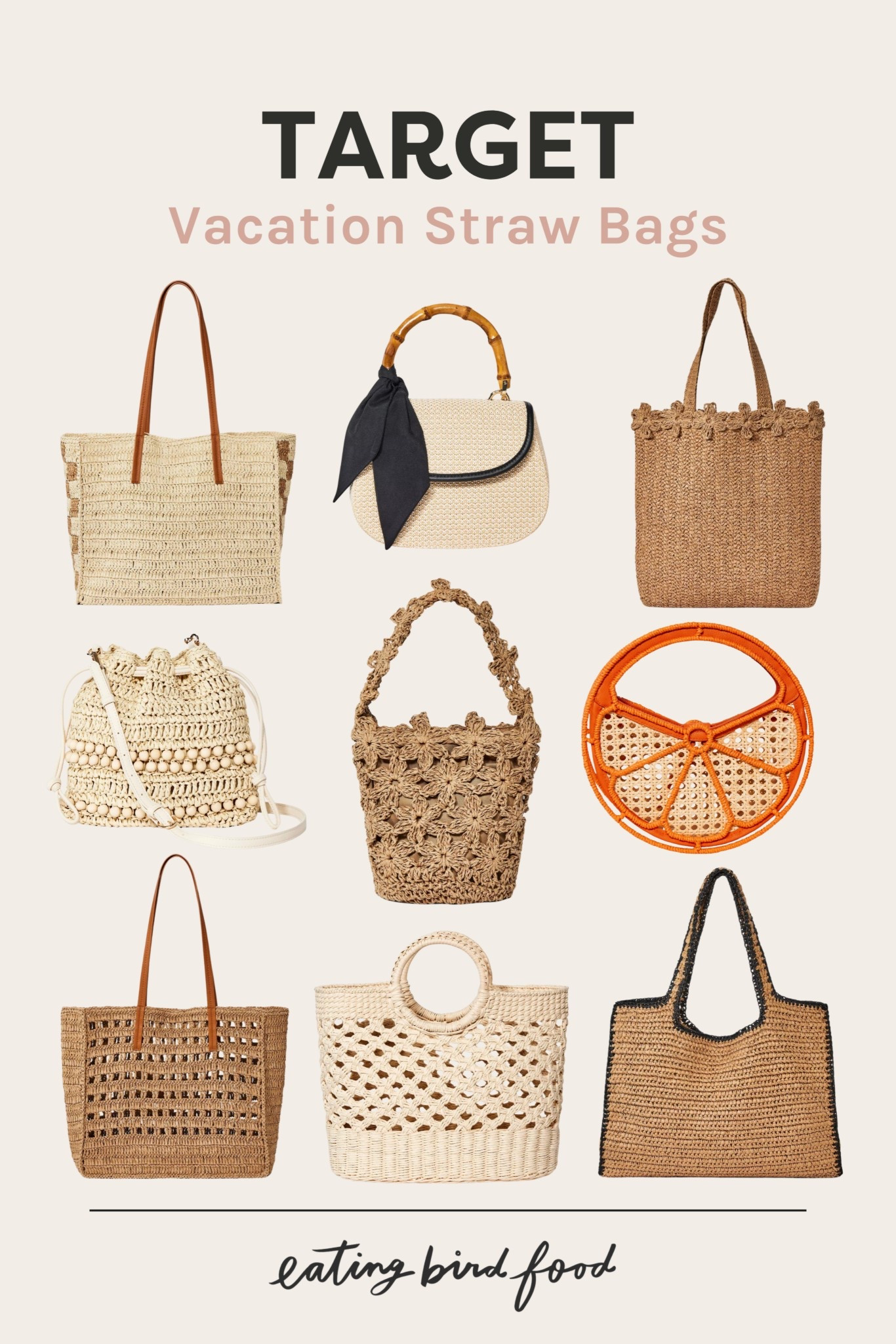 Target Vacation Bags | Straw Bags | Beach Bags | Resort Wear 

#LTKFindsUnder100 #LTKTravel #LTKFindsUnder50