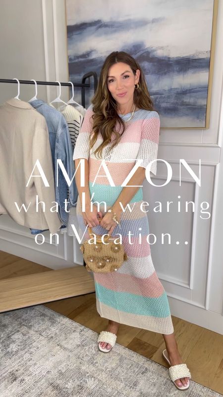 #vacation #resortwear #maternity 
Wearing size medium in this AMAZING
Vacation dress haul to wear with or without a bump AND all summer post partum. 

#LTKstyletip #LTKfindsunder50 #LTKbump