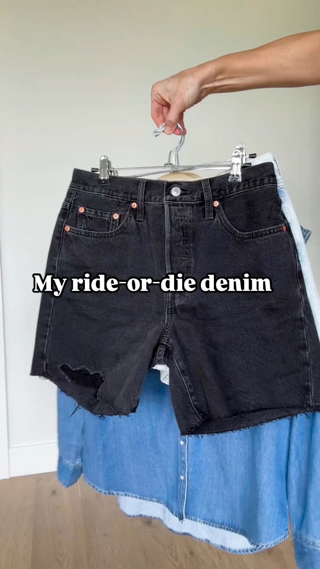 30% off sitewide — styles that NEVER go on sale are on SALE! These shorts and jeans have been my go-to since day one. I actually just replaced my black and cut-off blue pairs of shorts that I’ve been wearing for 7+ years! It may be repetitive, but you will not find premium denim at this price.👌🏽 
Sizing~ (I’m 5’8” true size medium/4/27) 
I ALWAYS size up to a 28 in these shorts. I was tempted to go up two sizes, because I still think they’d look/feel perfectly loose! 
The last thing we want is too tight of shorts. 
🚨Jeans: fit tts, wearing 27x30 (THIS selvedge cuffed pair never, EVER goes on SALE!) 
Vest: fist big, i sized down to a small 

#LTKSaleAlert #LTKStyleTip #LTKFindsUnder100