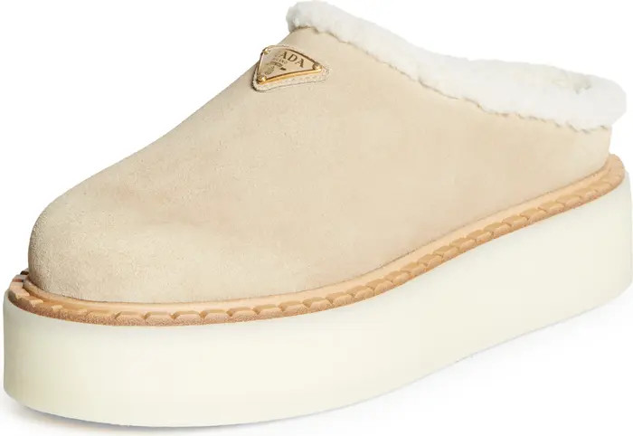 Evolve Genuine Shearling Clog (Women) | Nordstrom