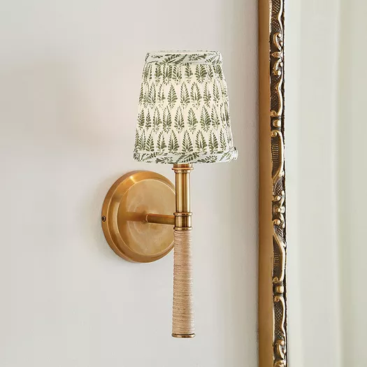 Metal Sconce Wall Light (Includes LED Light Bulb) Brass - Threshold™  designed with Studio McGee