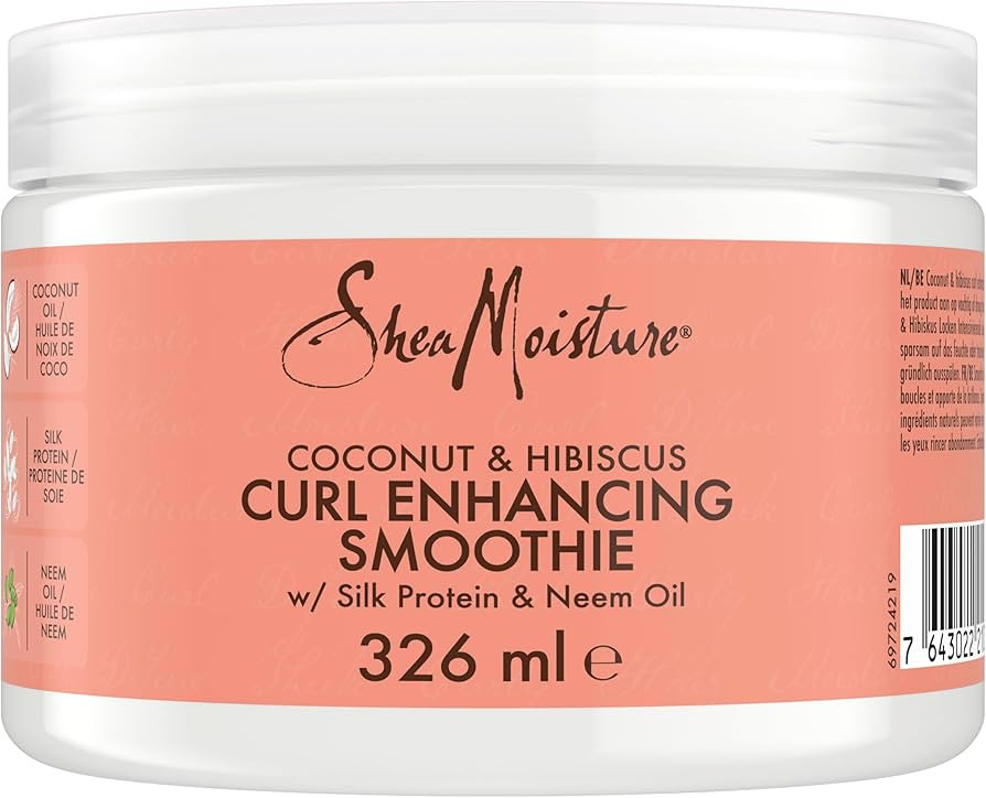 SheaMoisture Coconut & Hibiscus Curl Enhancing Smoothie – Sulphate-Free with Shea Butter, Neem ... | Amazon (UK)