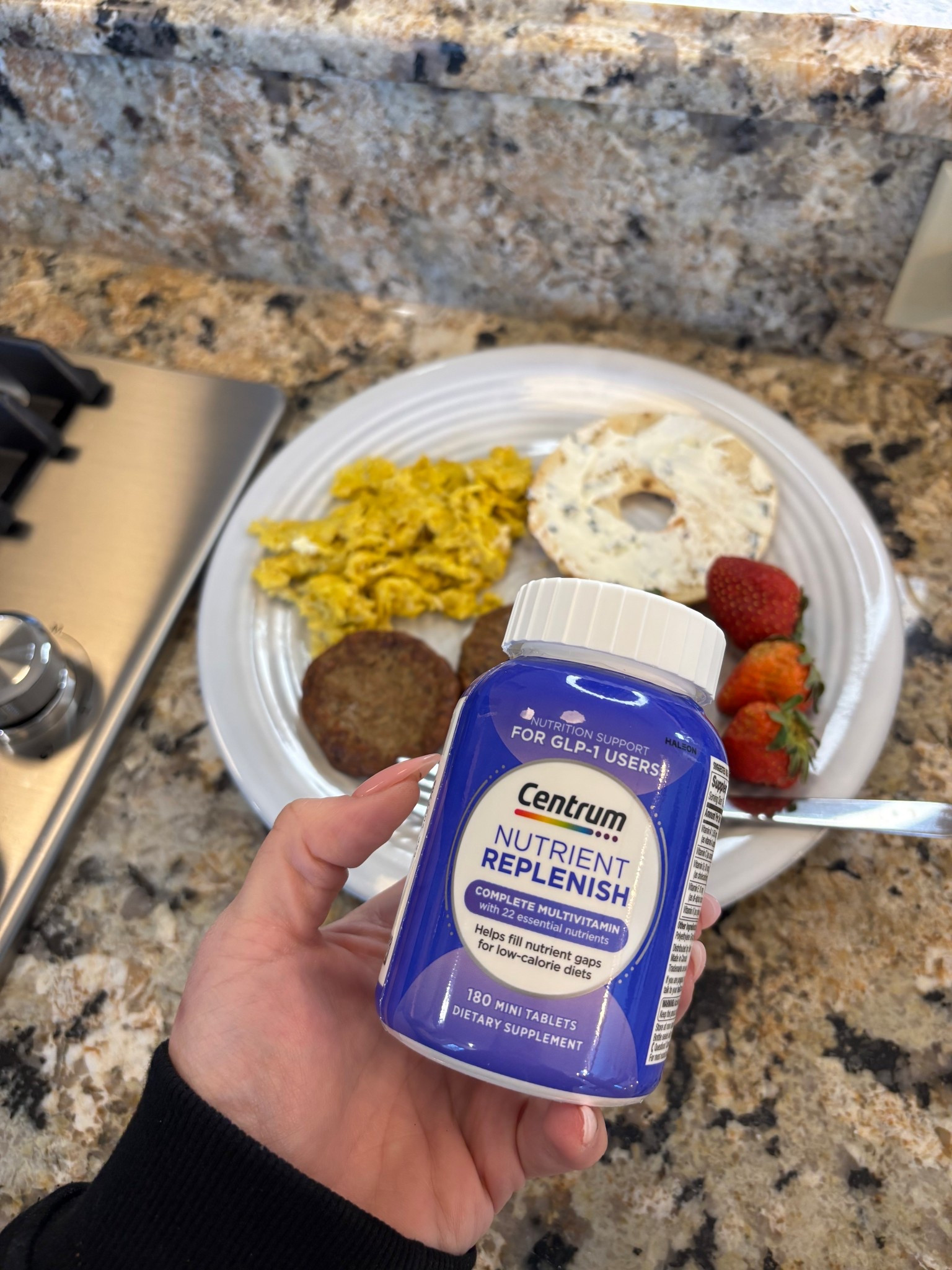 As someone on a GLP-1, I am always looking for ways to ensure I am fueling my body the right way. The Centrum Nutrient Replenish for GLP-1 Users has been perfect for me! It has 22 essential nutrients in one mini tablet to help fill nutrient gaps on a GLP-1 journey. They are available at Target! 
      @centrumUSA @Target 

Please consult with your HCP before taking these products and use as directed on label. Haleon does not sell, endorse or promote the use of any particular GLP-1 medication. 

 #ad #CentrumPartner #Centrumglp1 #CentrumNutrientReplenish #TargetPartner #Target
