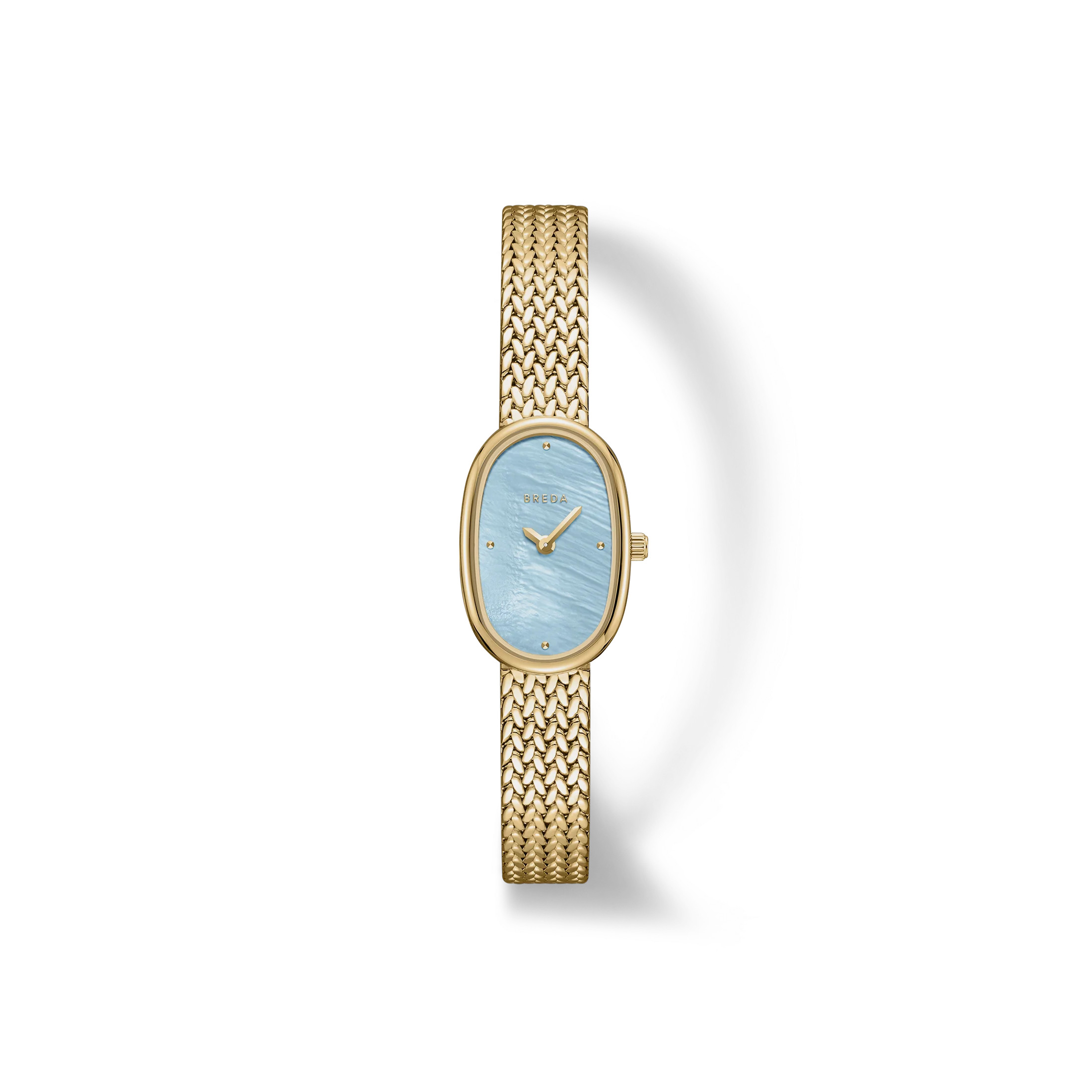 Jane (Tethered) | Small 18mm - Gold/Sky | Breda