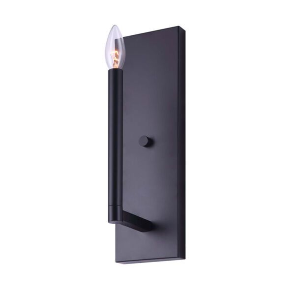 King Black One-Light Wall Sconce | Bellacor