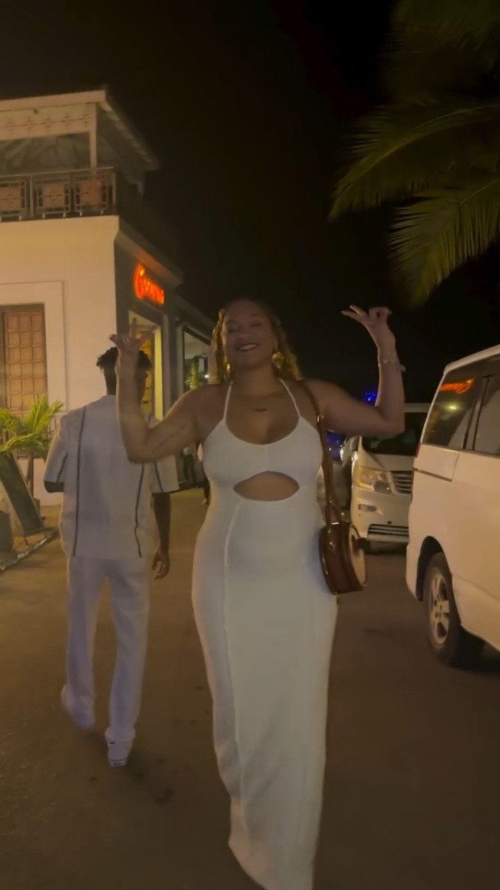 Snooze & miss the moment ✨
This dress from Naked Wardrobe was perfect for my trip to Zanzibar!  We went to an all white dinner at a beach front restaurant and it was great day-to-night transition dress. I would say it’s tall friendly, I ended up getting the straps taken in a bit. I paired it with clear heels for the trip but would also suggest a pop of color! 

#LTKVideo #LTKTravel