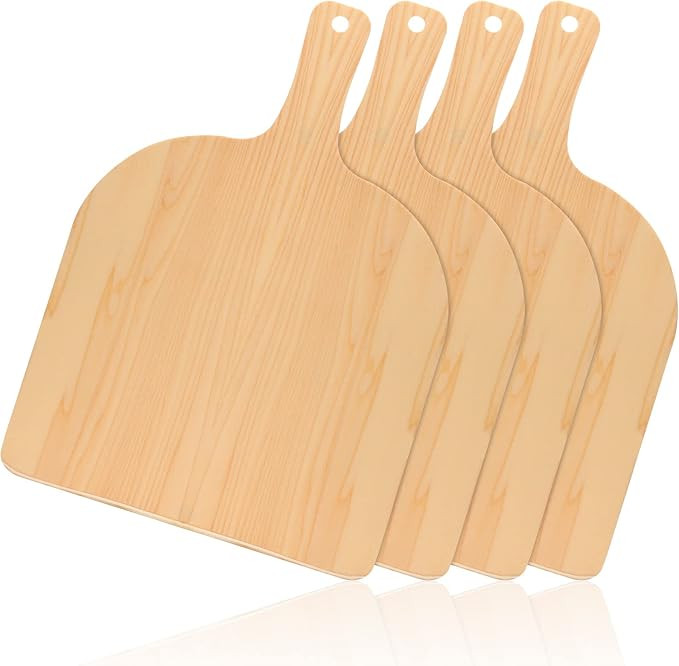 Natural Cutting Board for Restaurant Baking Homemade Bread, Cutting Fruit Vegetables Cheese, Padd... | Amazon (US)