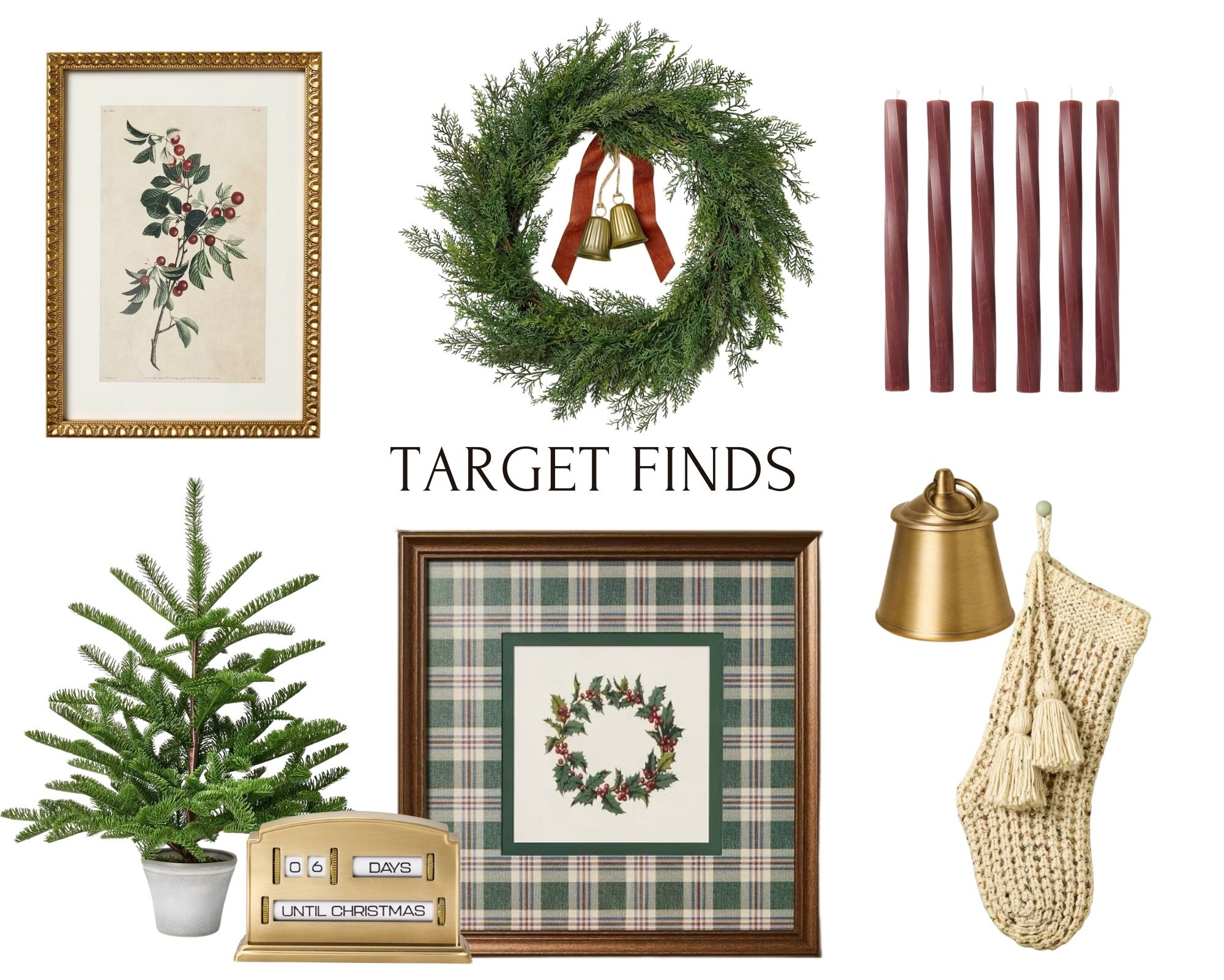 Target decor for all my neutral Christmas queens 🖤

#LTKHoliday #LTKSeasonal #LTKHome