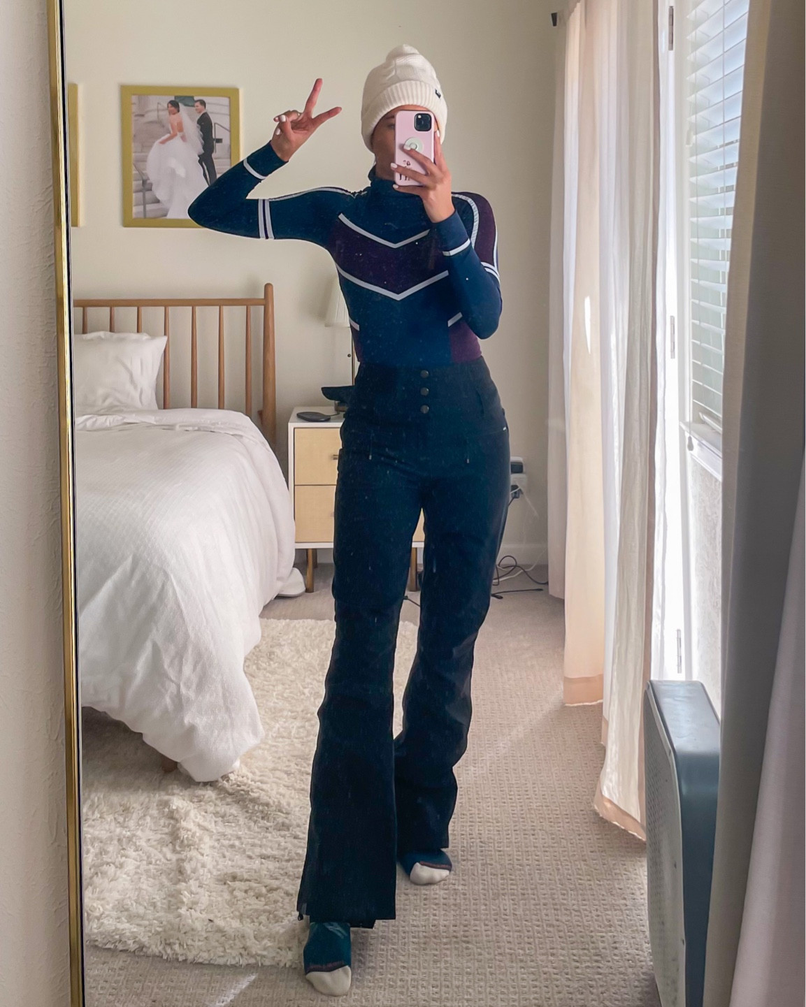 Ski day essentials call for cozy base layers, water repellant snow pants, merino wool socks and a chunky beanie 🎿

#LTKfit #LTKSeasonal