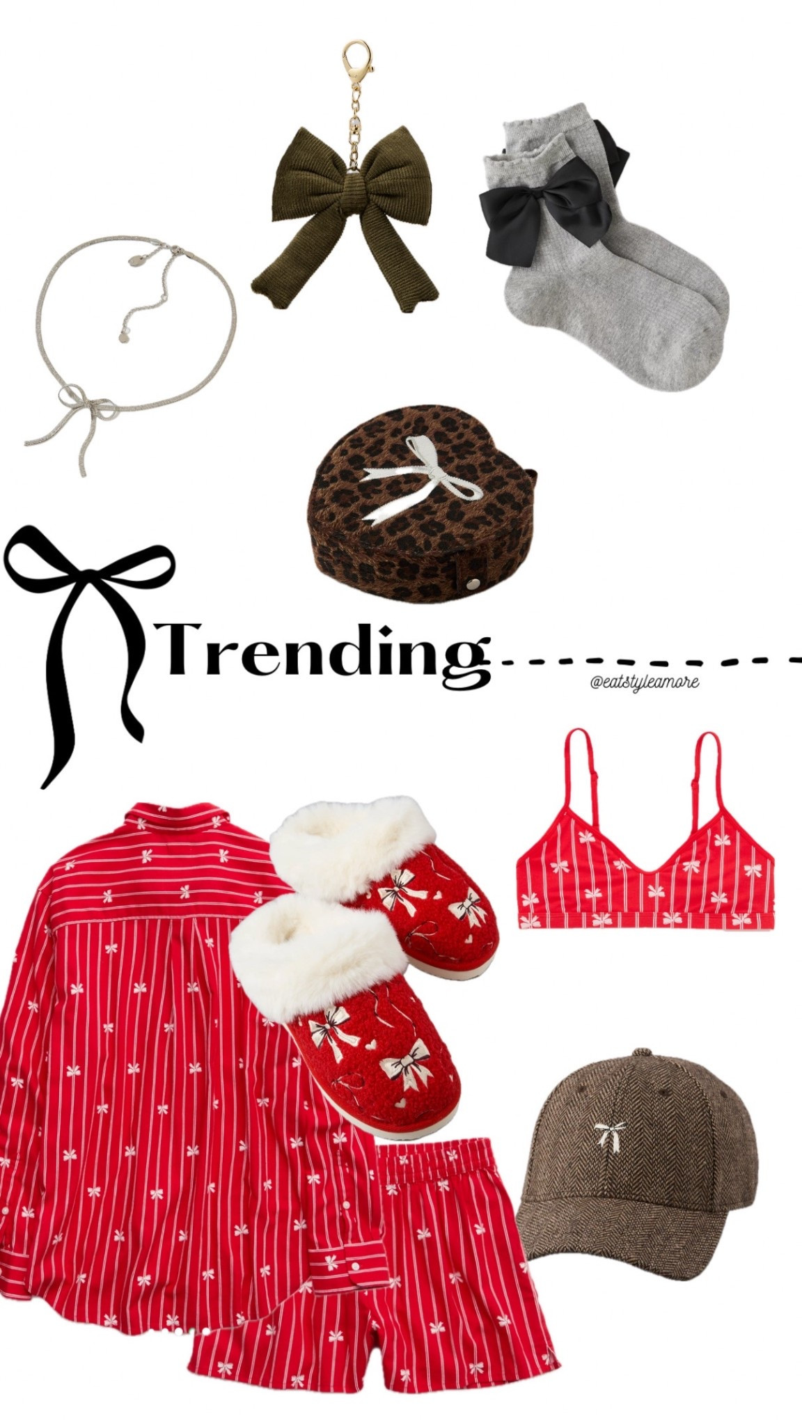 Aerie has the cutest bows, from socks to cozies to jewelry. 

#LTKHoliday #LTKStyleTip #LTKGiftGuide