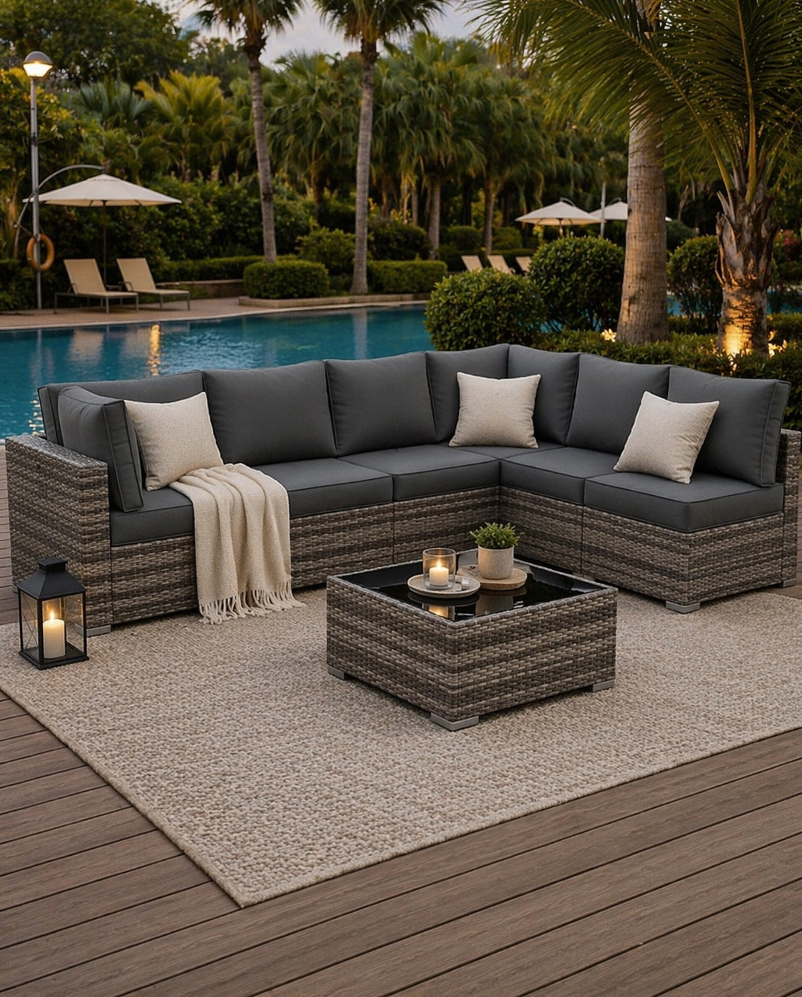 I cannot get over this… This entire outdoor patio set is under $300 at Walmart 😮. And it’s modular so you can style it however works for your space. It’s on Clearance so it will sell out! 

#LTKHome #LTKSeasonal #LTKSaleAlert