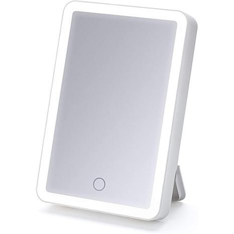 iHome Portable Lighted Vanity Mirror with Bluetooth Speaker - 20120707 | HSN | HSN