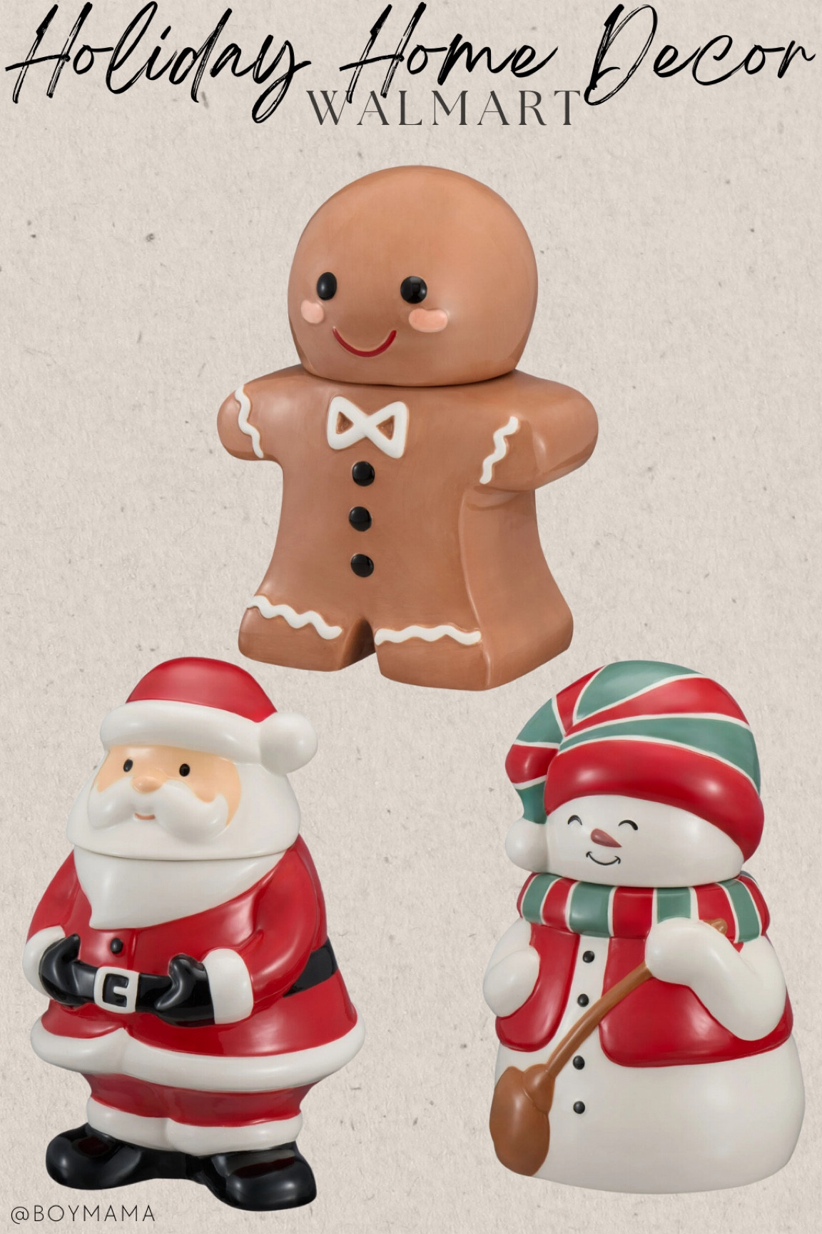 The cutest Christmas cookie jars are back at Walmart! And under $15 each!
Check out the matching 4 piece mug set too! 

Great gift idea 

#LTKSeasonal #LTKHome #LTKFindsUnder50