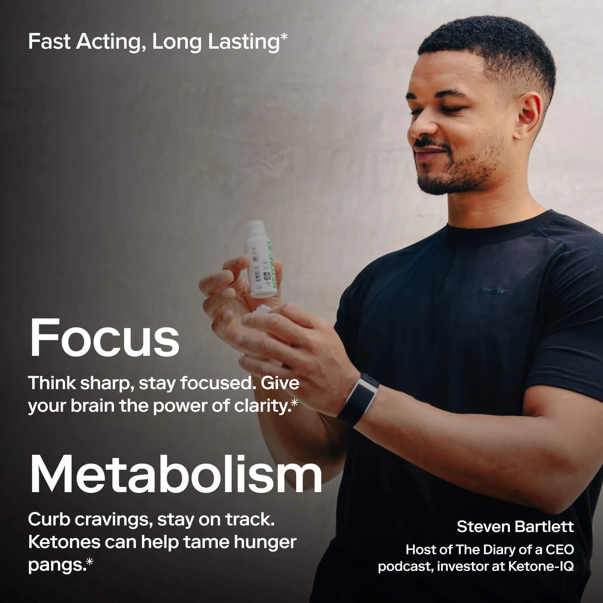 Ketone-IQ No Caffeine Exogenous Ketones Energy Shots - 24 Pack of Caffeine Free Energy Drinks wit... | Amazon (US)