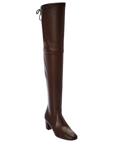 Stuart Weitzman Genna 80 Leather Boot | Ruelala