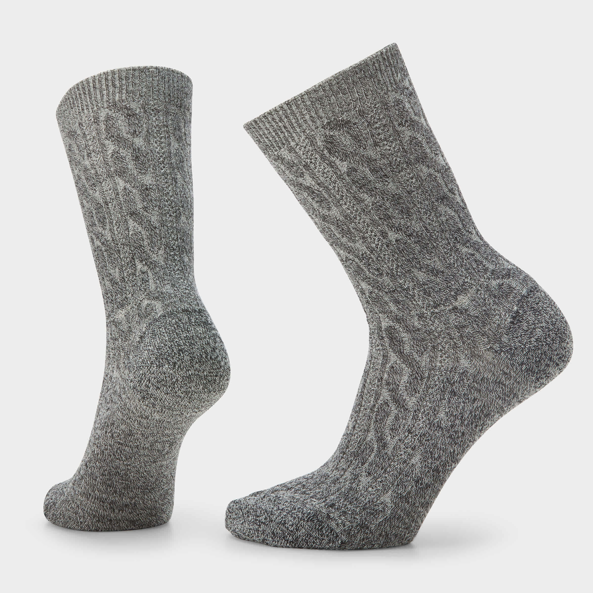 Smartwool Women's Everyday Cable Crew Socks in Natural | Size: Small | Smartwool US