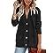 MEROKEETY Women's Long Sleeve Cable Knit Button Cardigan Sweater Open Front Outwear Coat with Poc... | Amazon (US)