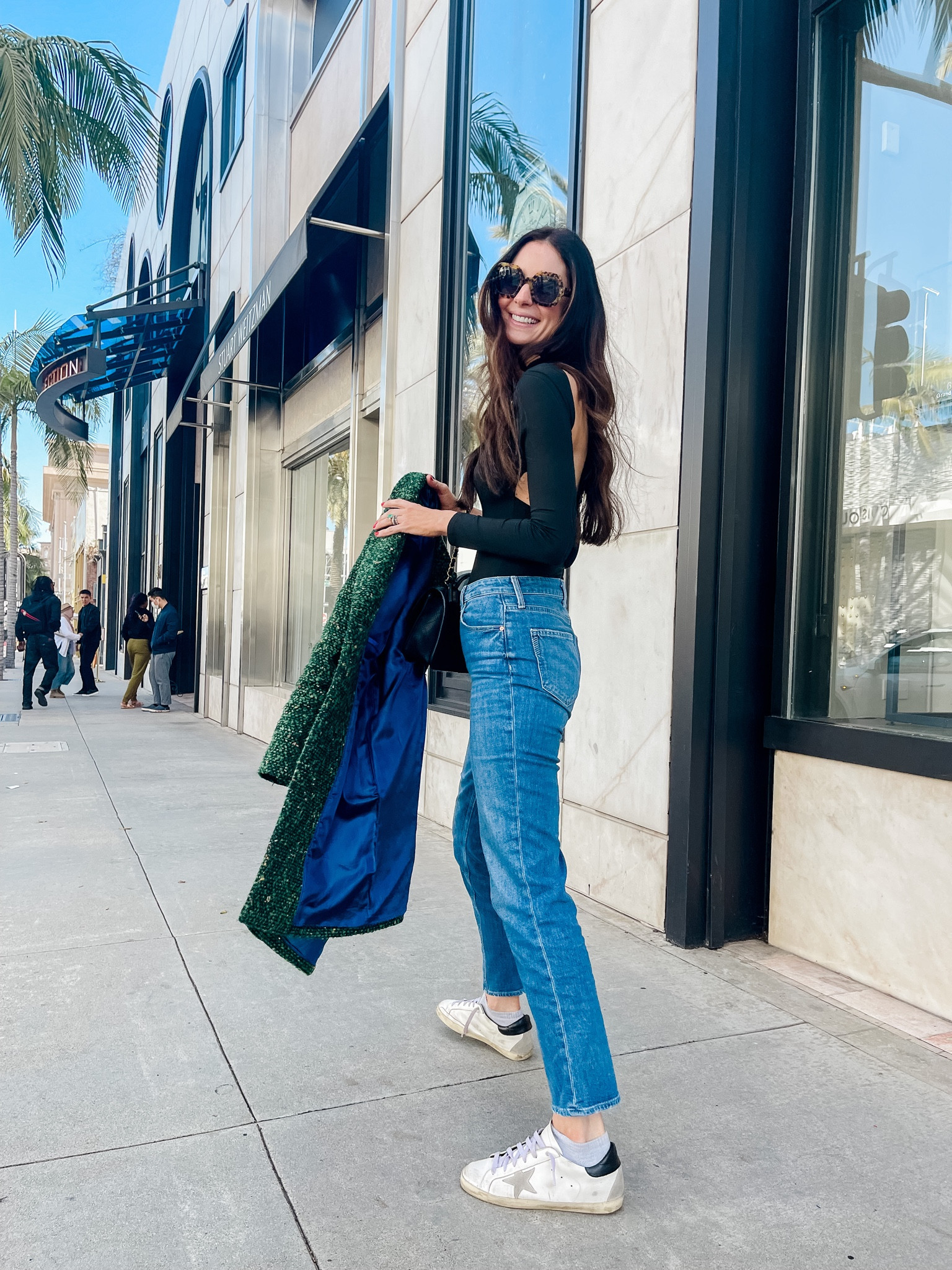 New favorite outfit alert! Size small top, size 26 jeans. 