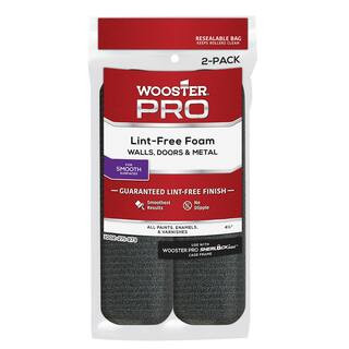 4-1/2 in. High-Density Pro Foam Cage Frame Mini Roller Cover (2-Pack) | The Home Depot