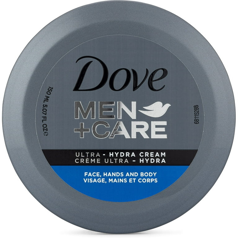Dove Men+Care Ultra Hydra Cream, Face, Hands and Body Moisturizer for Dryness All Skin Types, 5.0... | Walmart (US)