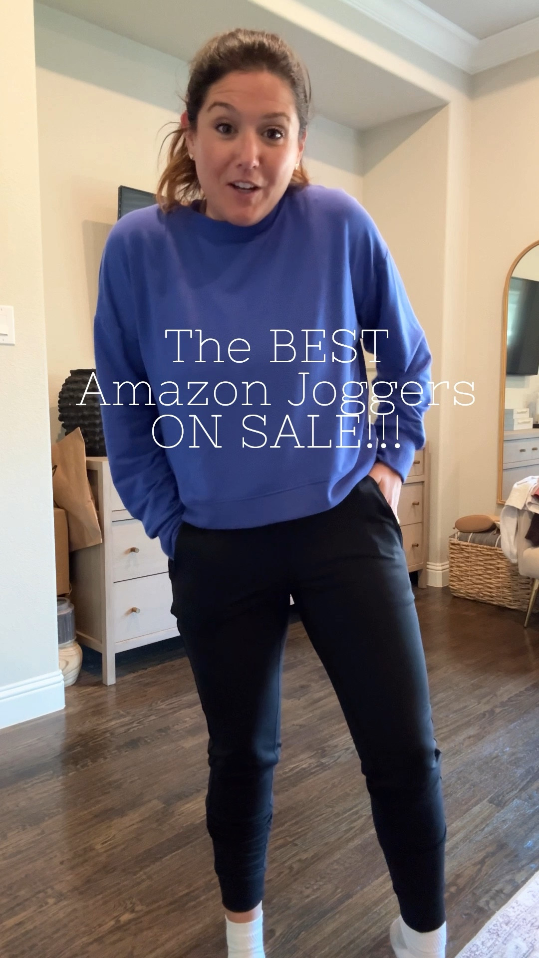 My most favorite Amazon joggers! Only $25 right now! These joggers can easily be dressed up, but they’re great for just a casual day of running errands! I will of course use this as my sports mom uniform! These joggers are fleece lined and so stinking comfortable!! 

#LTKStyleTip #LTKSaleAlert #LTKActive