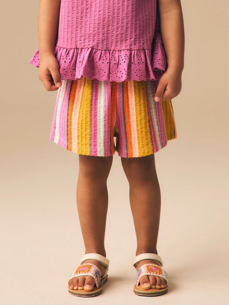 Rainbow Stripe Shorts (3mths-7yrs) | Next US