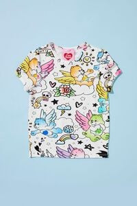 Girls Care Bears Print Tee (Kids) | Forever 21 (US)
