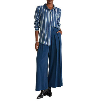 Plus Size Cooling Stretch Cupro Artist Shirt | Macy's