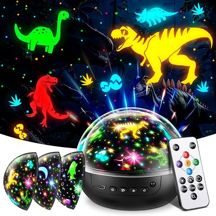 Dinosaur Toys for Kids 3-5, 【Remote+3 Films+93 Effects】 Dinosaur Toys for Kids 2-4, 【3 Time... | Amazon (US)