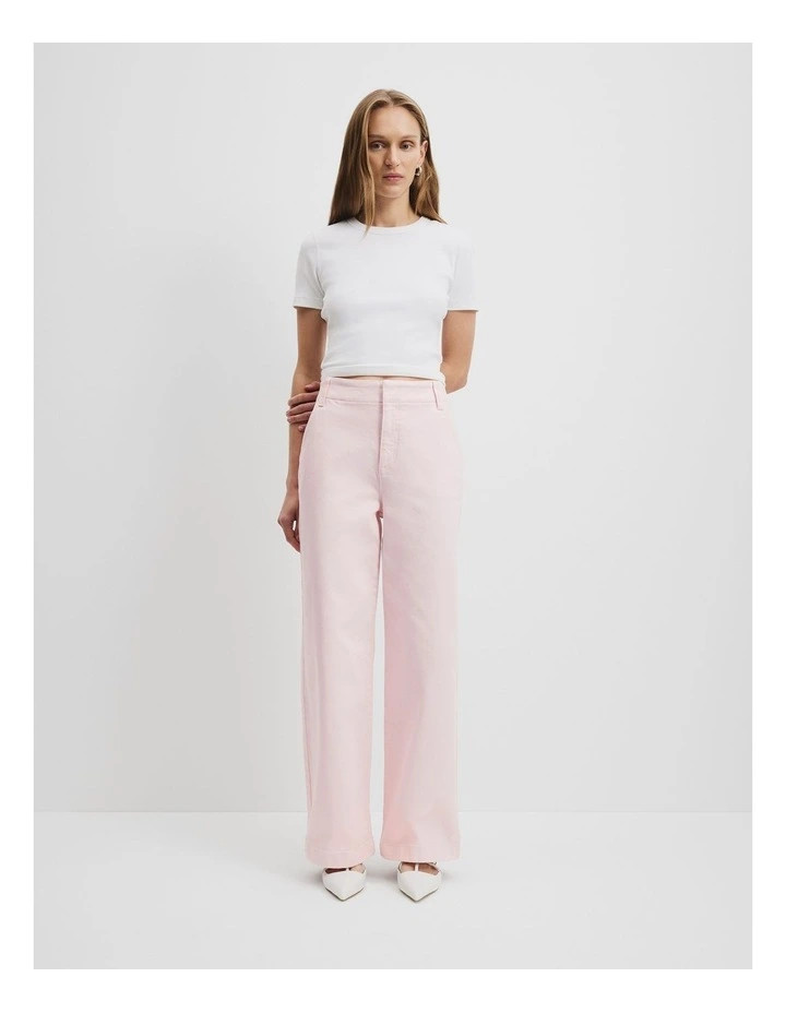 Country RoadHigh Rise Wide Jean in Pink Meringue | Myer