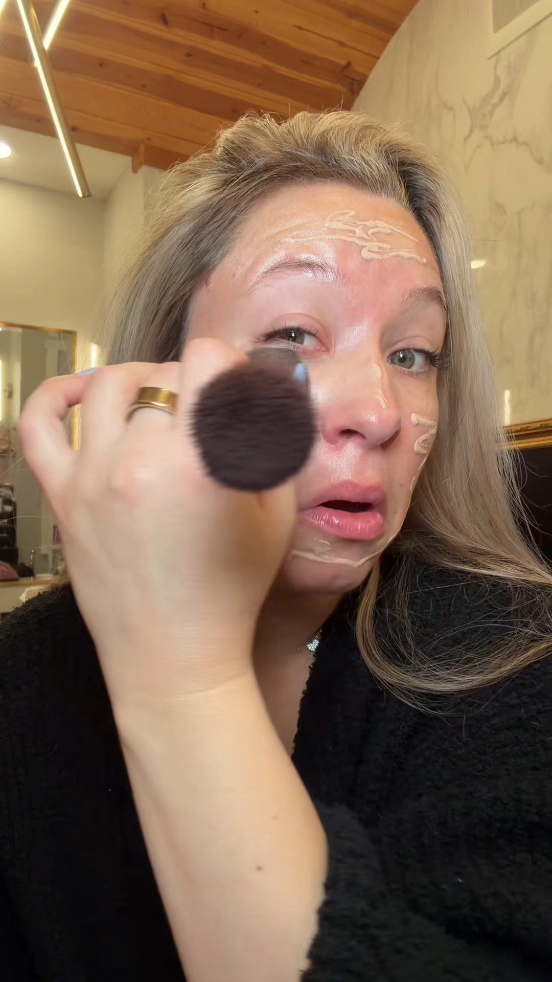 When you want coverage… but not too much 😉 This Palladio Skin Tint is lightweight, fresh, and so easy to wear! 💌

#lightcoverage #cleanlook #naturalmakeuplook #beautycommunity #makeupideas #simplemakeup 

 #LTKFestival #LTKdayinmylife #LTKgrwm