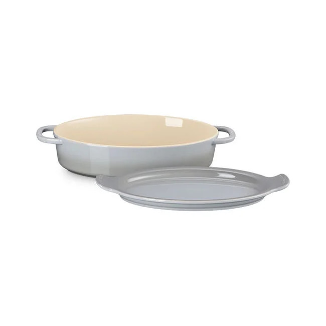 Signature Oval Dish with Platter Lid | Le Creuset