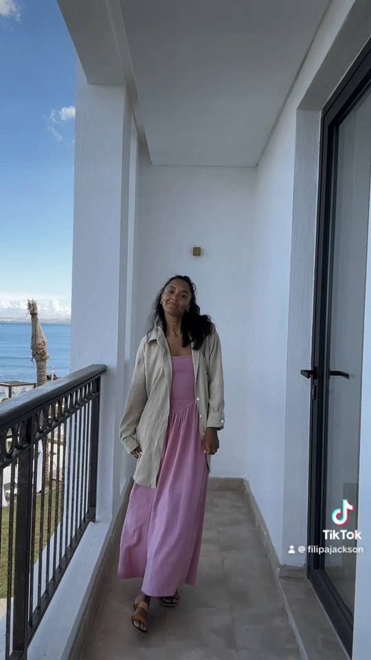 The perfect summer dress and coverup