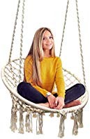 Sorbus Hammock Chair Macrame Swing, 265 Pound Capacity, Perfect for Indoor/Outdoor Home, Patio, Deck | Amazon (US)