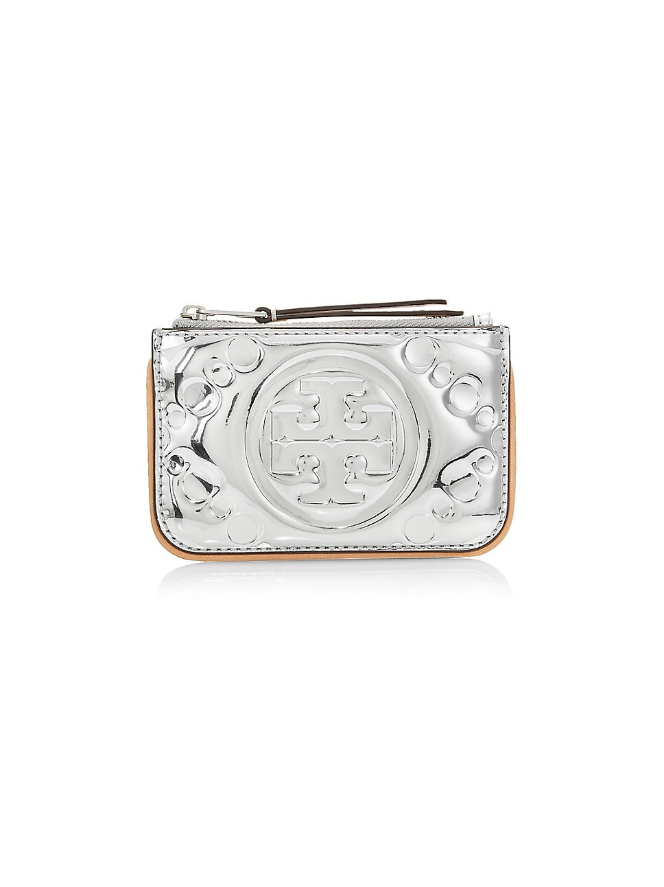 Monogram Metallic Card Case | Saks Fifth Avenue