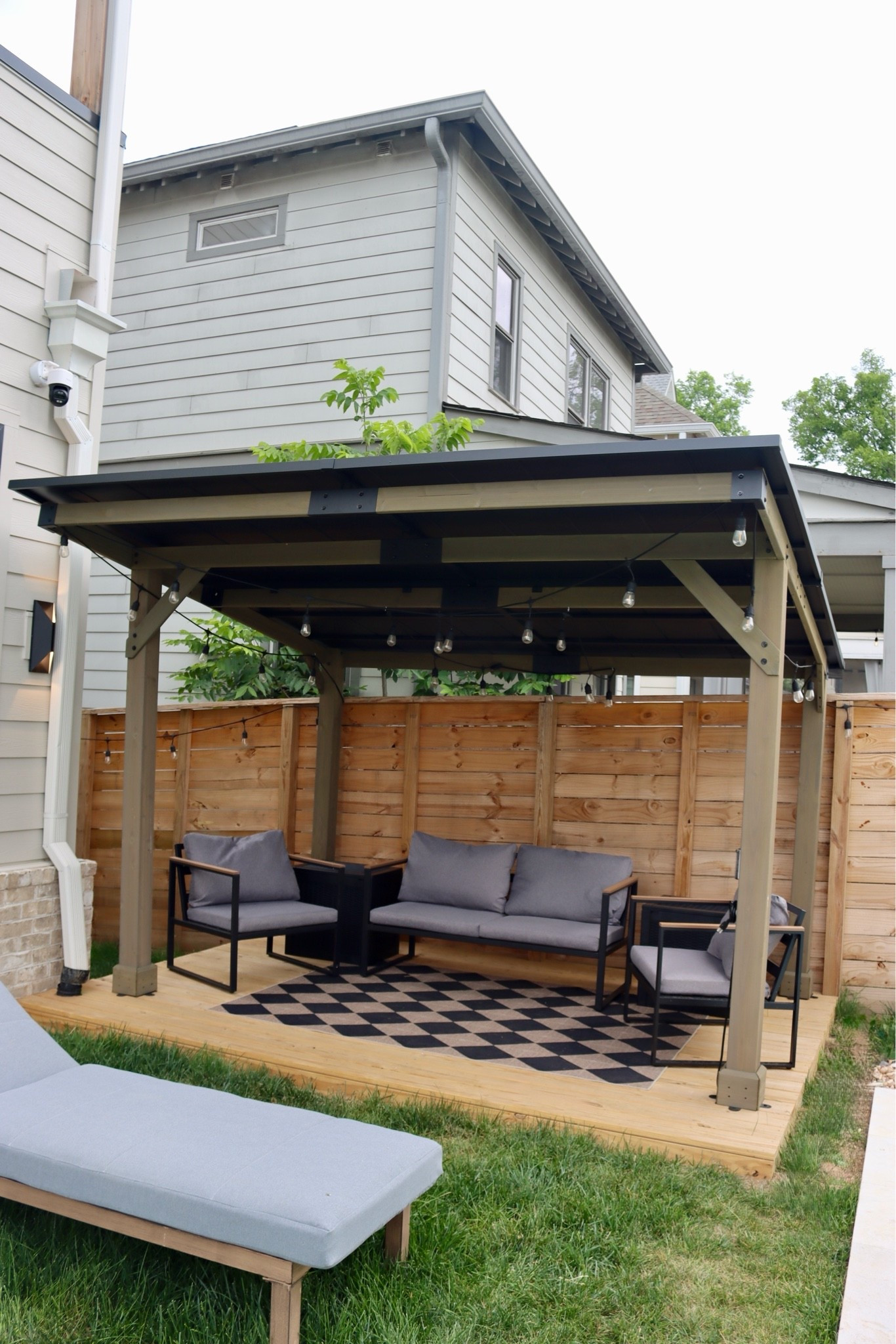 Pool furniture, pergola, outdoor patio

#LTKdayinmylife #LTKHome #LTKSeasonal