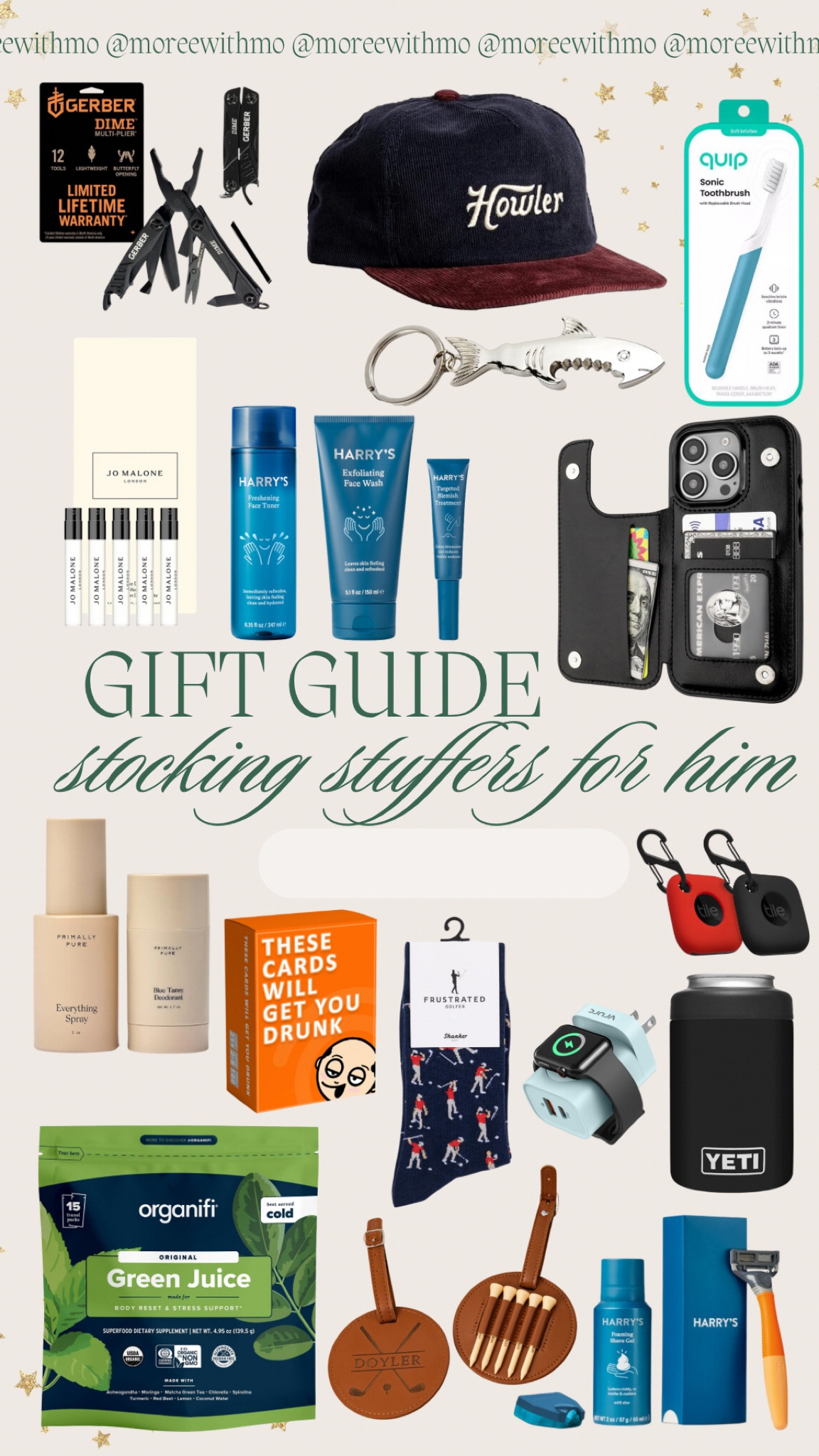 Stocking Stuffers for him! 

Gift guide 
Stocking stuffers 
Seasonal 
Holiday 
Men 

#LTKHoliday #LTKSeasonal #LTKGiftGuide