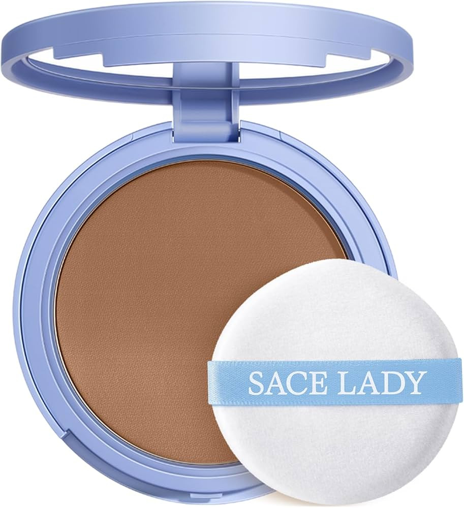 SACE LADY Face Powder Waterproof Sets Makeup, Controls Shine, Smooth Fine Lines for Flawless Ligh... | Amazon (US)