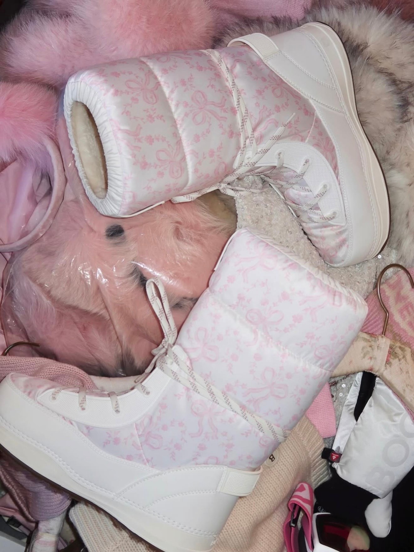 LoveShackFancy Pink Snow Boots | Winter Fashion Must-Have

Obsessed with these pink bow puffer snow boots for the ultimate ski bunny aesthetic ❄️🎀 Cozy sherpa lining, pastel girly vibes, and perfect for winter trips, chalet weekends, or just making every snow day cute. Linking these adorable boots + more feminine winter essentials ✨

pink snow boots, bow print boots, girly winter boots, fluffy winter fashion, cozy snow boots, puffer snow boots, victoria’s secret vibes, ski bunny aesthetic, apres ski outfit, girly ski trip, pink snow gear, winter wonderland aesthetic, fluffy cozy boots, cute ski boots, pink and white boots, shabby chic winter style, feminine winter outfit, soft girl winter, barbie winter aesthetic, fluffy faux fur boots, luxury winter accessories, alpine chic, pink ski fashion, pastel puffer boots, chalet glam, winter princess vibes, love shack fancy aesthetic, delicate bow pattern, ultra girly boots, pink puffer boots, sherpa lined boots

#LTKGiftGuide #LTKSeasonal #LTKHoliday