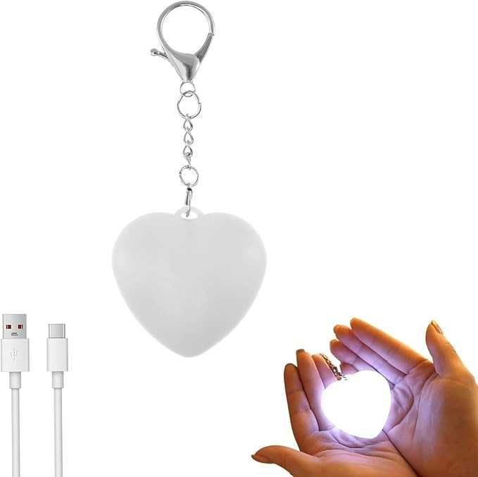 Purse Light Handbag Light, Sensor Touch Activated Light Mini Heart Shape Night Handbag Purse Lamp... | Amazon (US)