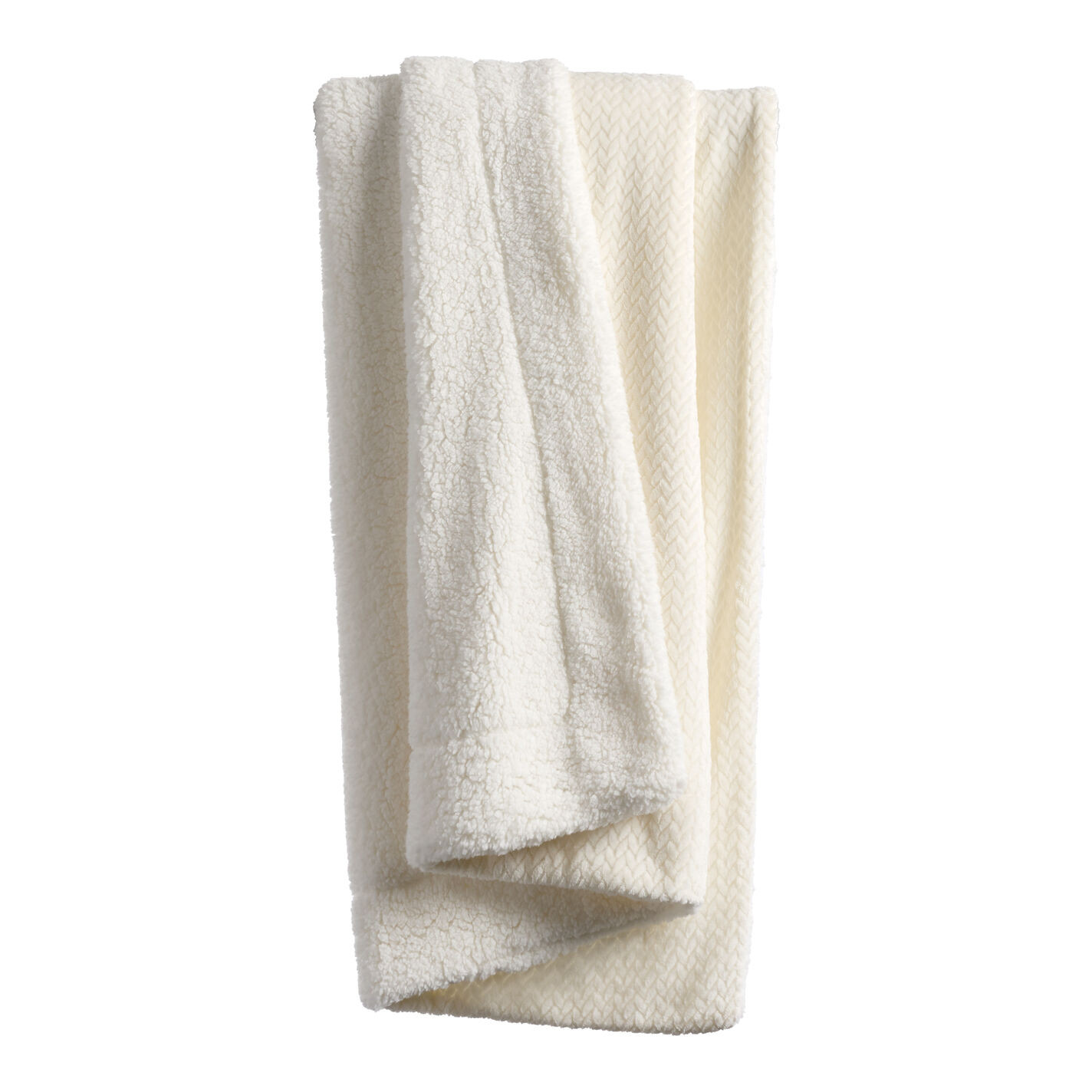 Soft Sherpa Throw Blanket | World Market