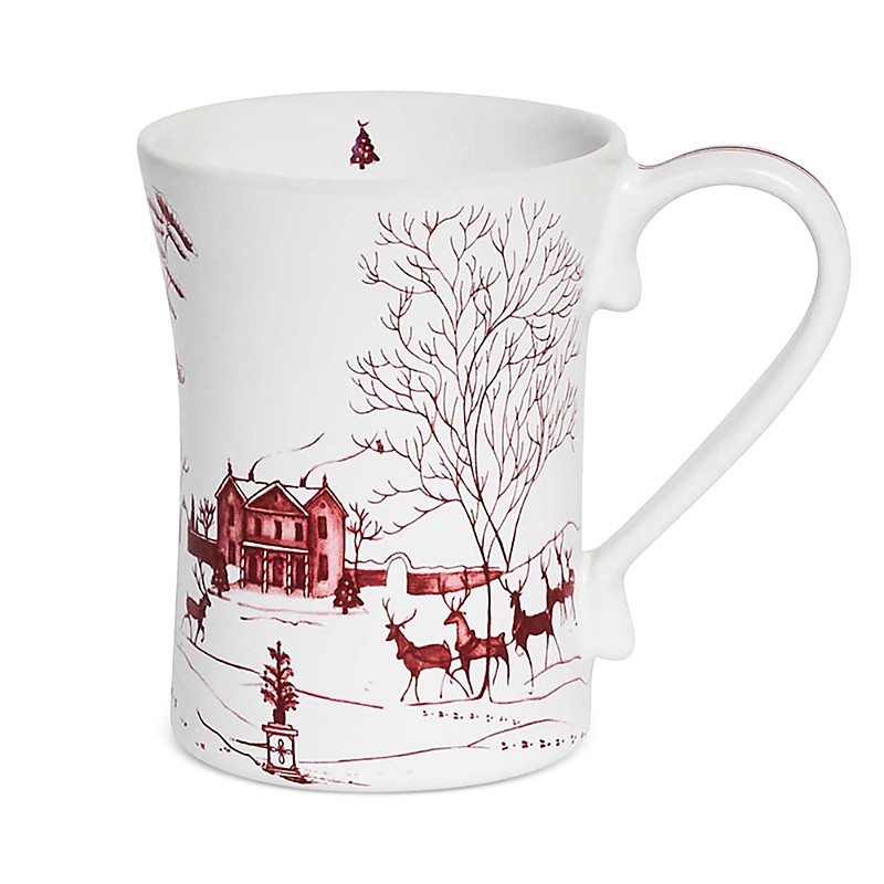 Juliska Country Estate Winter Frolic Mug, Ruby | Bloomingdale's (US)