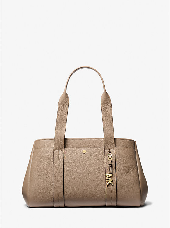 Romee Large Pebbled Leather Tote Bag | Michael Kors US